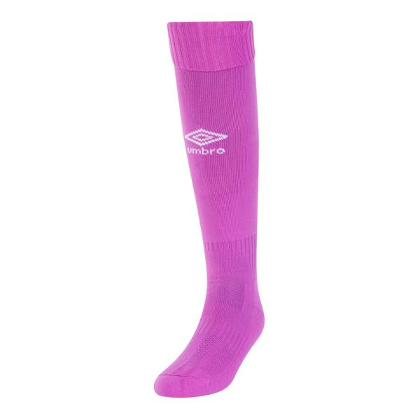 Umbro Childrens/Kids Classico Socks - Purple Cactus/White - 