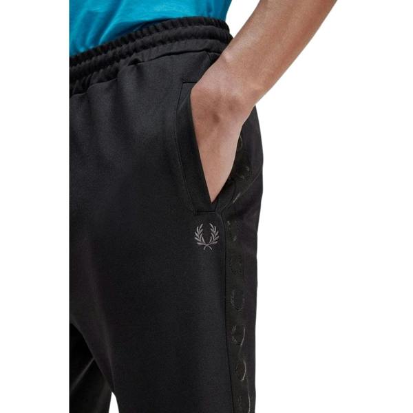 Fred Perry Contrast Tape Black Track Pant M