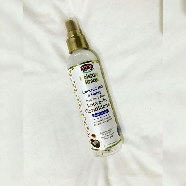 african pride coconut milk & honey leave-in conditioner
