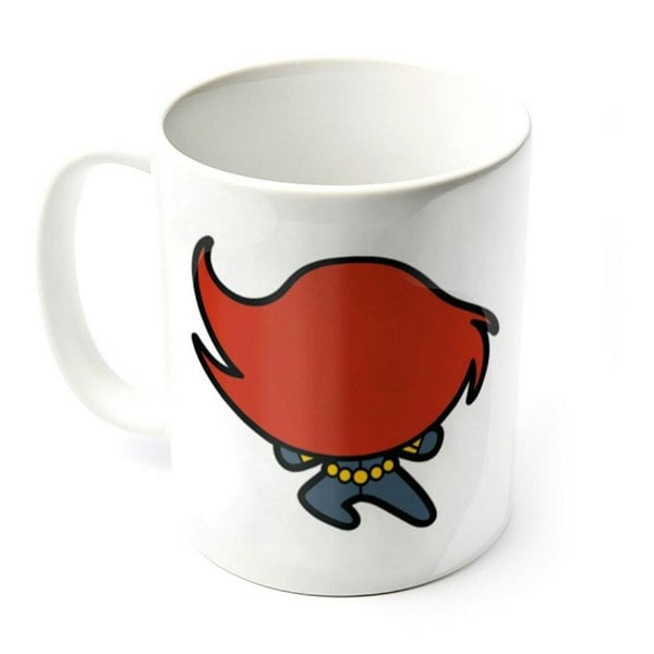 Marvel Kawaii Black Widow Mug - White/Red/Grey