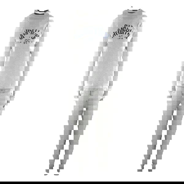 Aquascutum Mens Old School Crew Neck Tracksuit - Grey - 