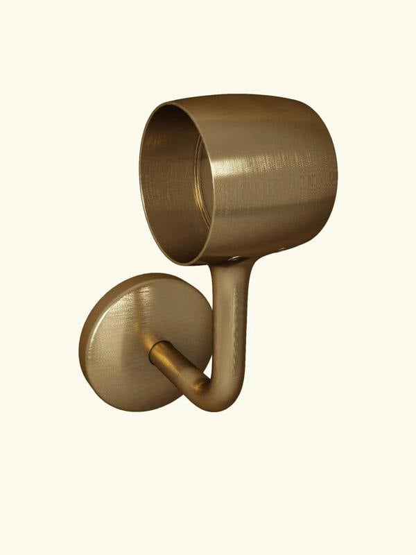 Loxley Antique Brass Indoor Connecting Wall Bracket