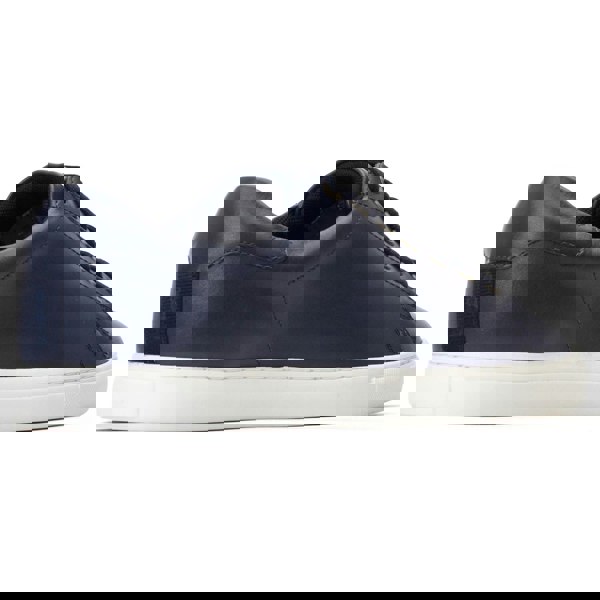 Base London Tucker Leather Men's Navy Trainers
