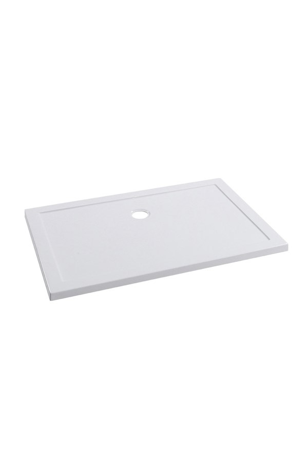 Living and Home 1200x800mm Rectangular Shower Tray White