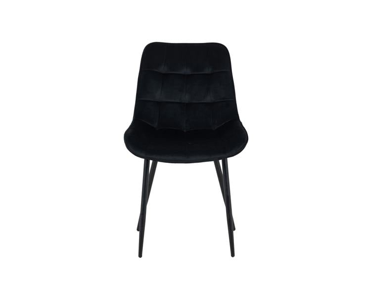 Outdoor Living Seattle Dining Table with 4 Erica Velvet Chairs