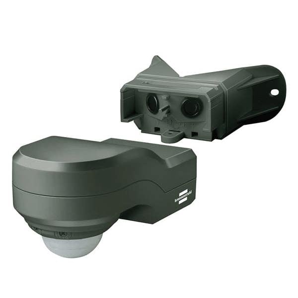 Brennenstuhl Corner PIR Motion Detector - Movement Sensor Corner Motion Sensor - Black