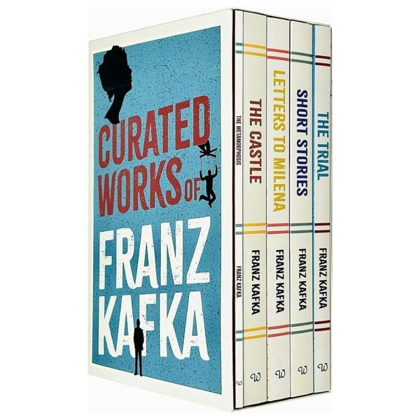 Curated Works of Franz Kafka 5 Book Set The Trial, Short Stories, Letters to Millena & more