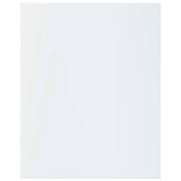 Berkfield Bookshelf Boards 8 pcs High Gloss White 40x50x1.5 cm Engineered Wood