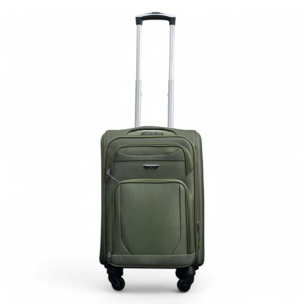 Infinity Luggage Expandable Soft Shell Cabin Suitcase 50.5 x 37 x 26 cm Luggage Suitable for Easyjet, Ryanair
