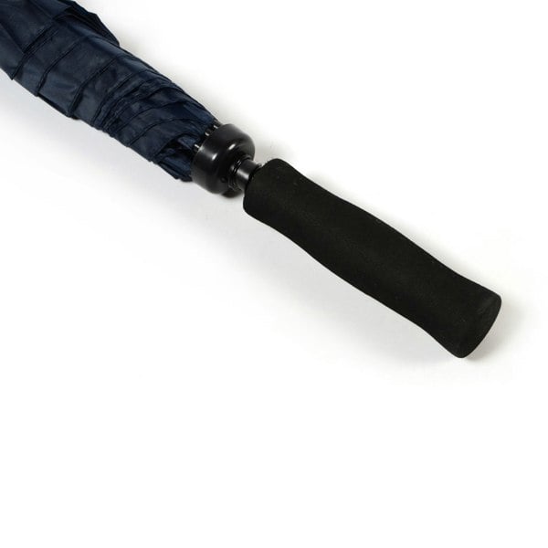 Navy Plain Cheap Golf Umbrella UK Handle