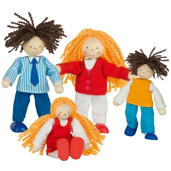 Goki Flexible Puppets - Lifestyle Family