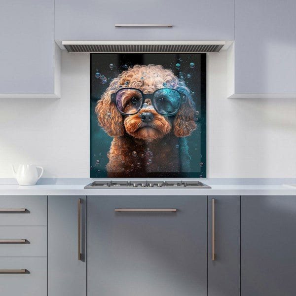 Warren Reed - Designer Cavapoo Dog Face Splashart Kitchen Splashback