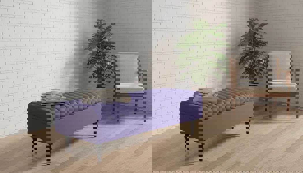 Romo Panel Storage Ottoman Bench Seat – Hidden Storage Coffee Table for Living Room UK - ISTOOLS