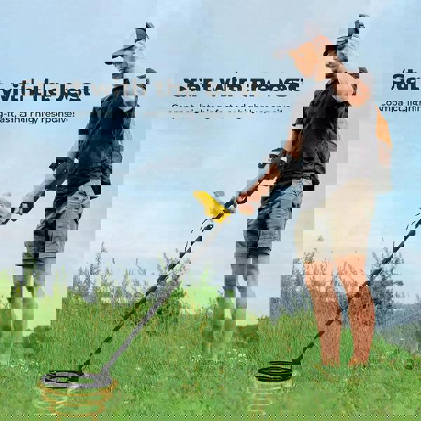 Traderight Deep Professional Metal Detector Hunt Treasure Gold Coins Waterproof