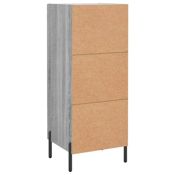 Berkfield Sideboard Grey Sonoma 34.5x34x90 cm Engineered Wood