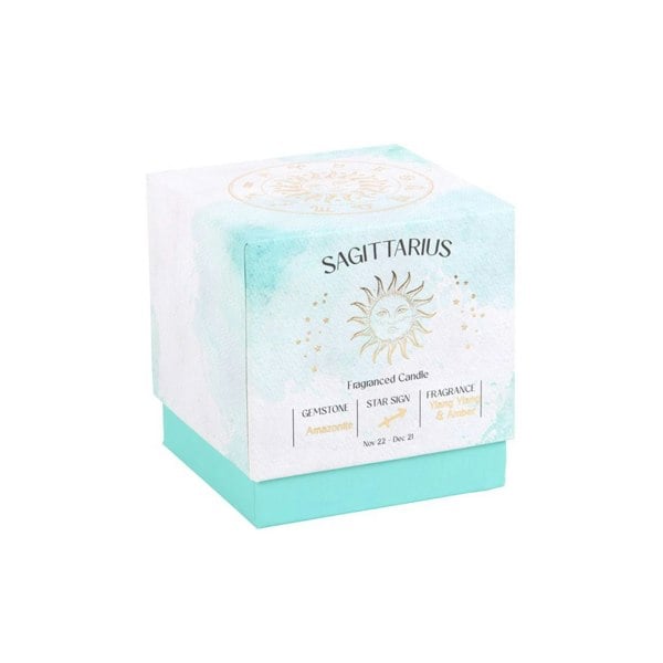 Serano Sagittarius Ylang Ylang & Amber Gemstone Zodiac Candle