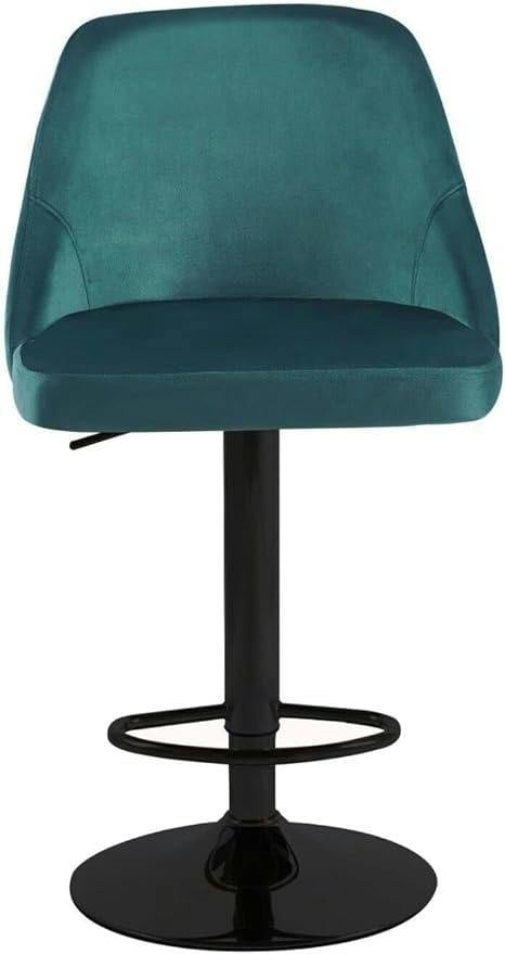 HYGRAD BUILT TO SURVIVE Velvet Bar Stools Height Adjustable Swivel Soft Padded Velvet Kitchen Bar Stools Home Bar Kitchen Counter Bar stools