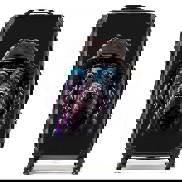 Warren Reed Labrador Retriever Dog Splashart Suitcase