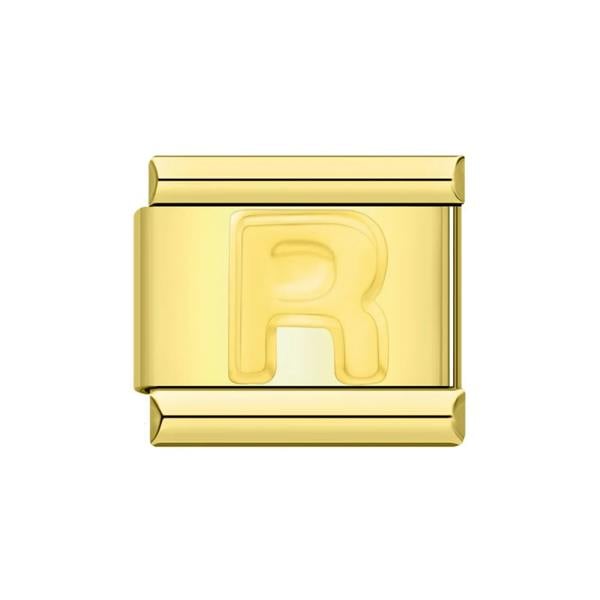 Serafina Classic Letter Charm | Italian Style Bracelet Charm