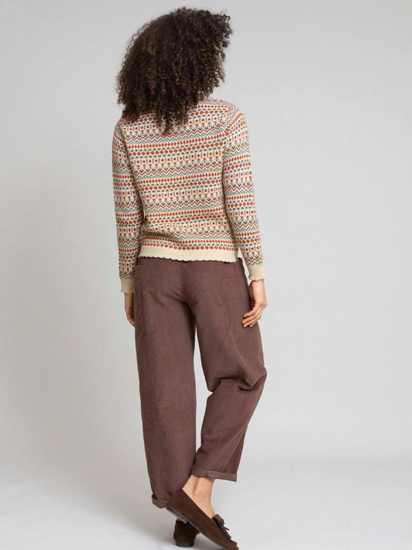 Kite Womens Organic Bloxworth Barrel Leg Cord Trousers