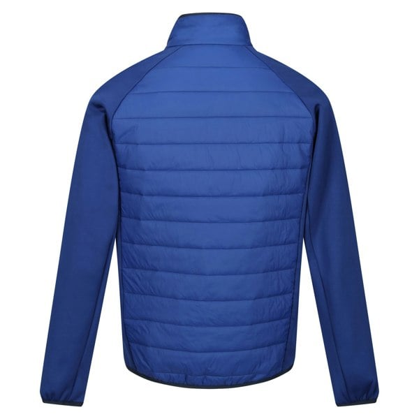 Regatta Men's Clumber IV Full Zip Hybrid Jacket - New Royal/Persimmon