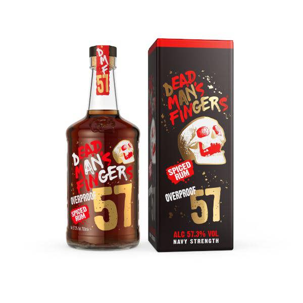 Dead Mans Fingers OVERPROOF RUM 57.3% 70cl