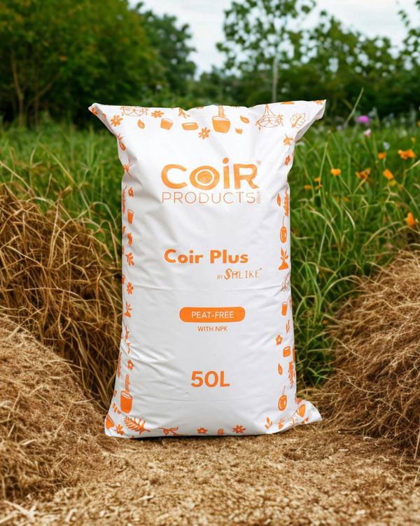 CoirProducts 50L Bag Coir All Purpose Compost Bag (CoirPlus®)