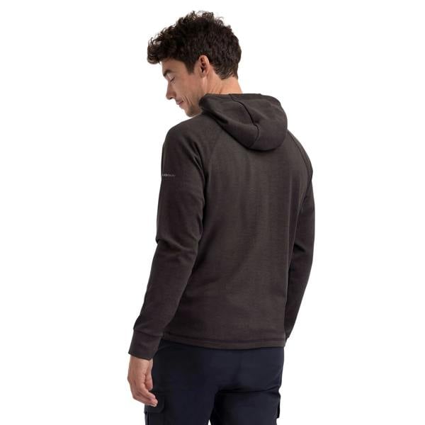 Trespass Mens Rocky Active Full Zip Hoodie - Black Marl - 