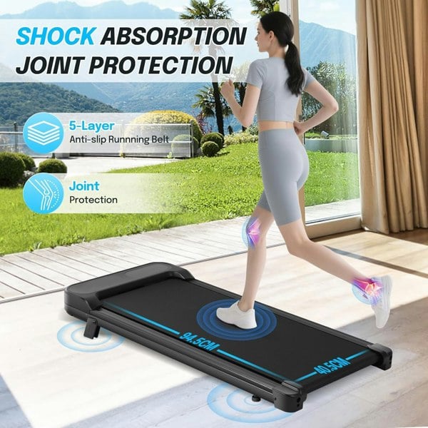 Leaper 2.5HP Portable Treadmill with Remote and LED Display