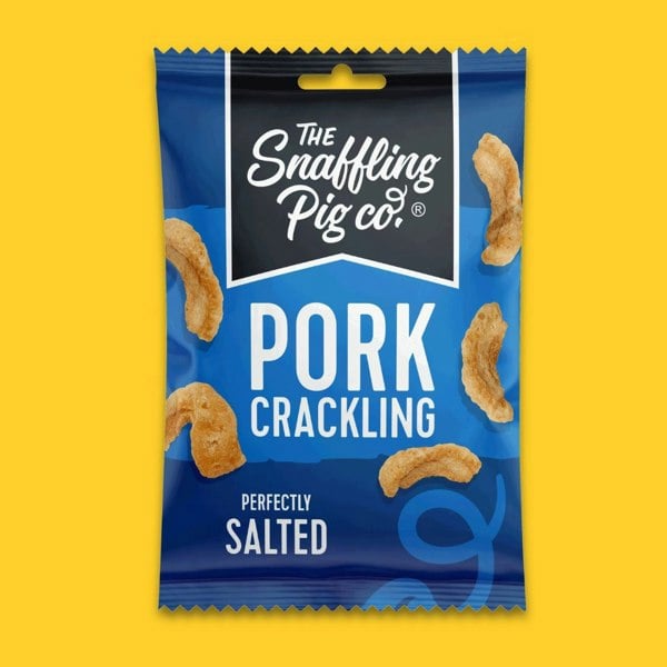 The Snaffling Pig Co Perfectly Salted Pork Crackling Case