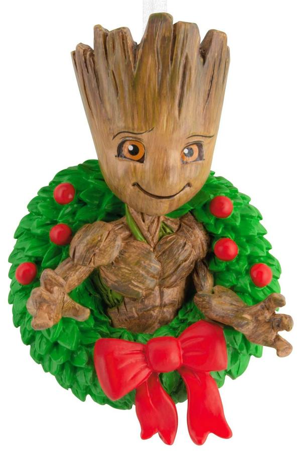 Marvel: Guardians of the Galaxy - Groot & Christmas Wreath Christmas Tree Ornament