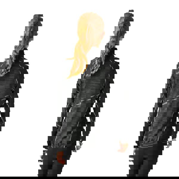 Regatta Womens/Ladies Hepley II Full Zip Fleece Jacket - Seal Grey/Black - 