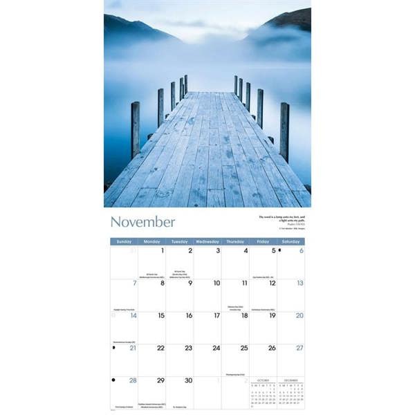 Religion Blessings Calendar 2027, Wall Calendars, Month To View, Lifestyle, Gift