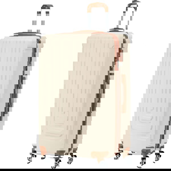 Flight Knight Large 30" Hard Shell Check in Suitcase 8 Spinner Wheels Hold Luggage