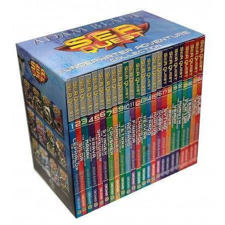 Adam Blade Sea Quest The Underwater Adventure Collection 24 Books Set - books 4 people