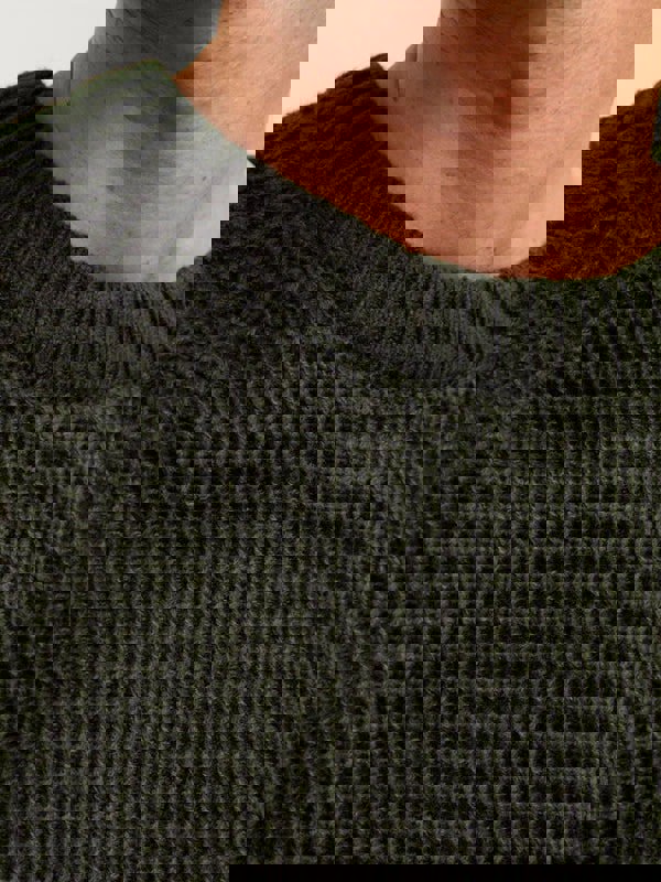 Jack & Jones KNIT CREW NECK Mens Jumper Rosin