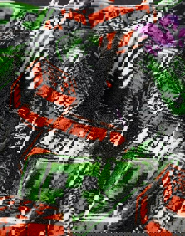 Minecraft Boys Multicoloured Creeper Blanket Hoodie (One Size)