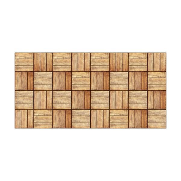 WALPLUS WFS6036 - Floor Stickers Vintage Wooden Floor 120cm x 60 cm