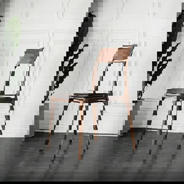 Hans CH3 Dining Chair, Dark Oak, Light Oak-Weilai Concept-Weilai Concept