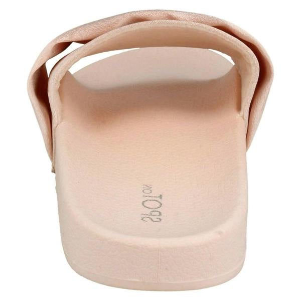 Spot On Ladies Spot On Satin Slider Mules