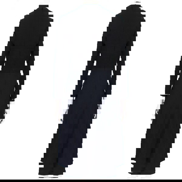 Stella McCartney colour block dress in black and midnight blue