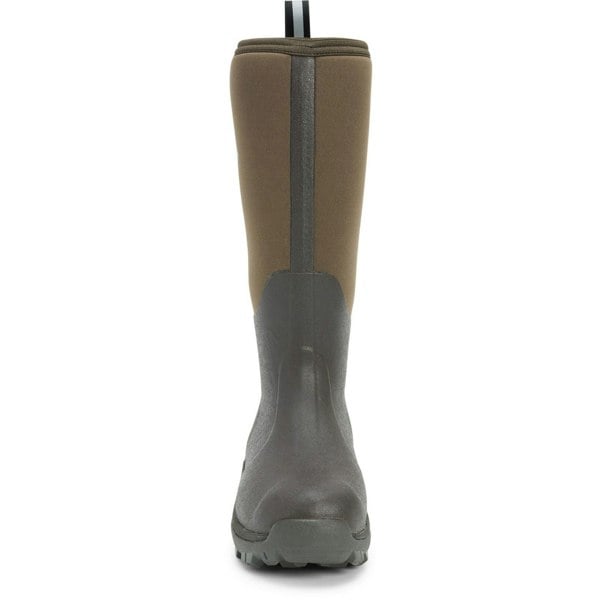 Muck Boots Wetland Hi Patterned Unisex Wellington Boots in Bark