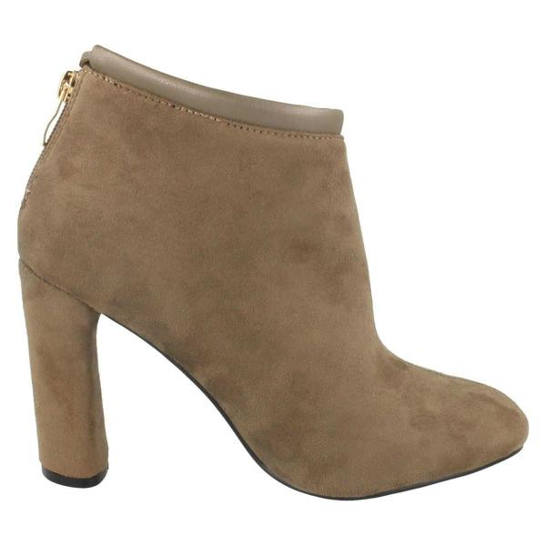 Spot On Ladies Spot On Back Tie Ankle Boots