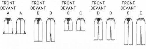 Butterick Sewing Pattern 6742, Skirts, Shorts, Trousers for Women, B5 (8-10-12-14-16) - Easy