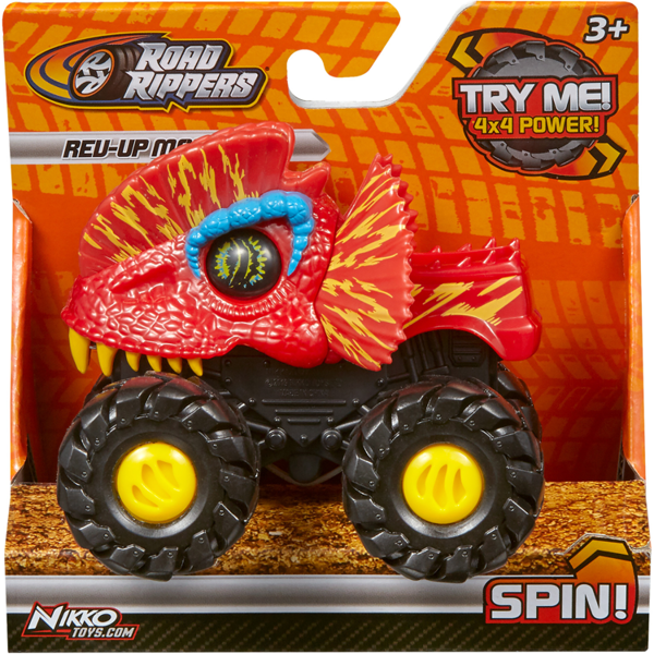 Nikko Rev-Up Monsters - Red