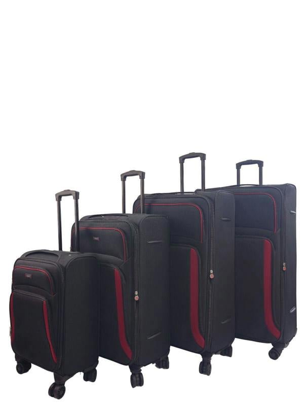 Eagle Luggage Soft Shell Suitcase Luggage Set Travel Light Carry On Cabin Bag