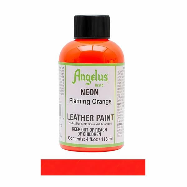 Angelus Neon Leather Paint for Sneaker Customs and Shoes 4oz