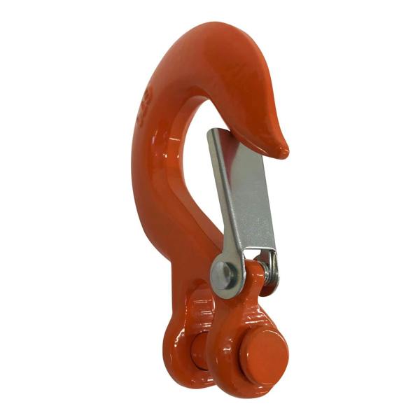 WINCHMAX Winch Hook 3/8 Inch Clevis Forged G70, Orange.  Suitable for Winches up to 14,000lb