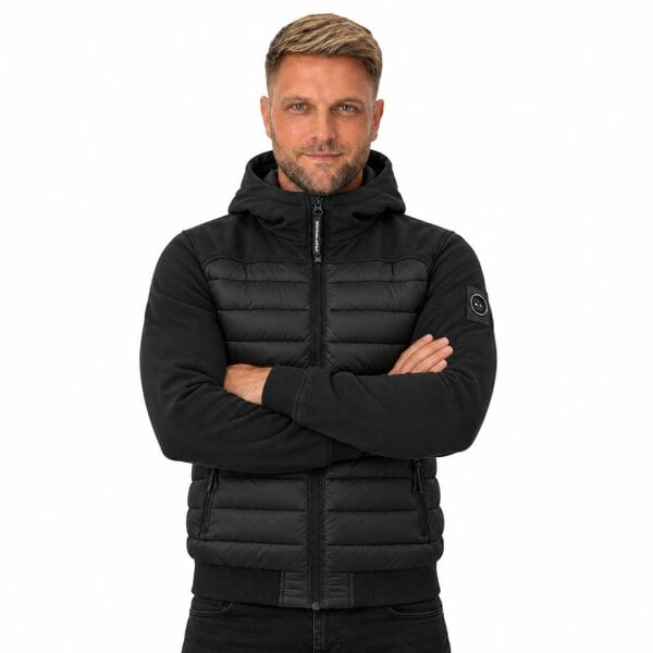 Marshall Artist Avondale Hybrid Jacket Black