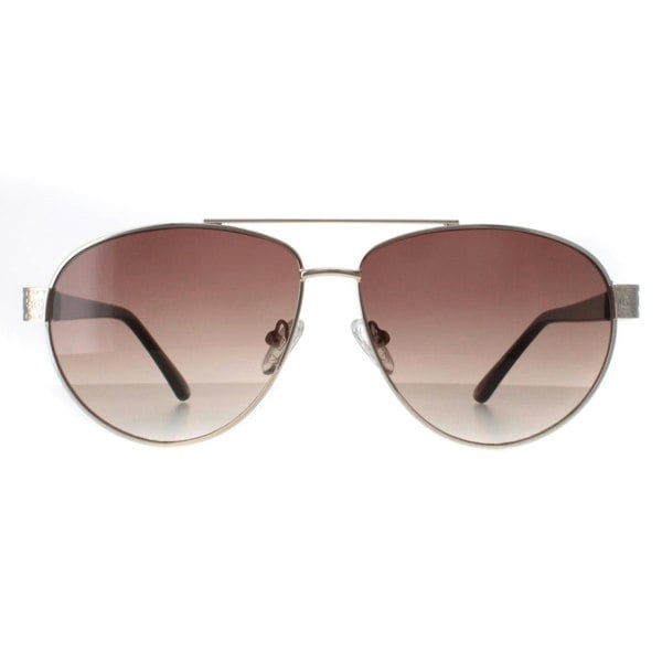 Guess Sunglasses GF0414 32F Gold Brown Gradient